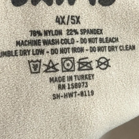 Skims Sculpting High Waist Thong Shapewear Womens Size 4X 5X Beige Seamless - Picture 5 of 7